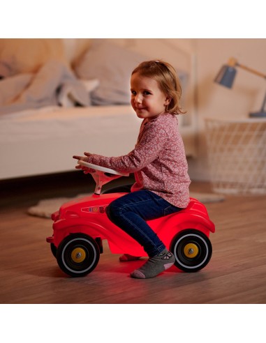 BIG Bobby Car Classic Rutscher mit Hupe und Leuchtelement - Spielzeug für Kinder