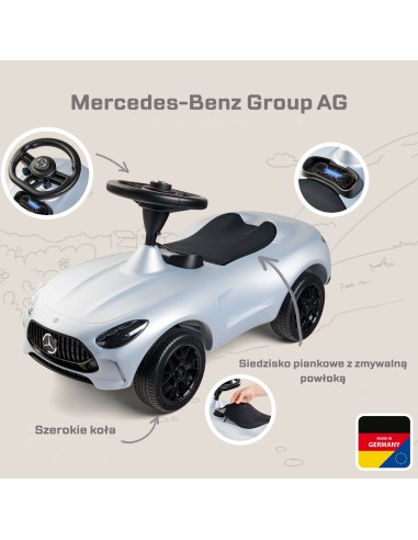 BIG Bobby Car Mercedes AMG GT Kinderfahrzeug für die Kleinsten