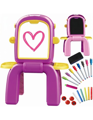 WOOPIE 2in1 dvipusė piešimo lenta - Kūrybinis žaislas