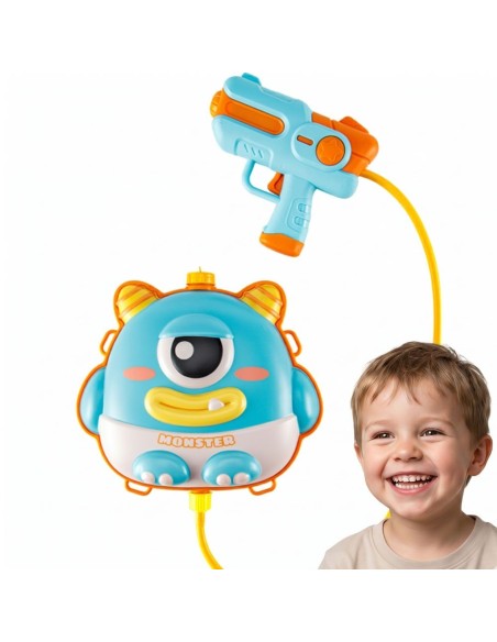 WOOPIE Wasserpistole UFO MONSTER mit Rucksack, 2,1 l