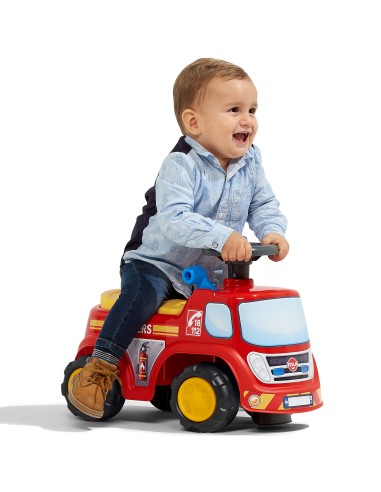 FALK Ride-on Fire Truck with Horn for children from 1 year
