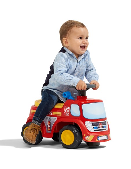 FALK Ride-on Fire Truck with Horn for children from 1 year