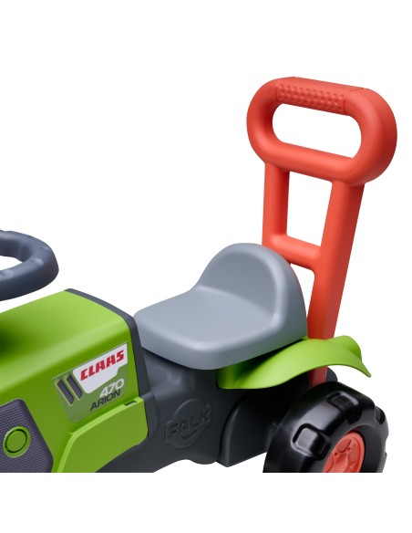 FALK stumdukas-traktoriukas Claas Arion 470 - vaikų transporto priemonė 1+