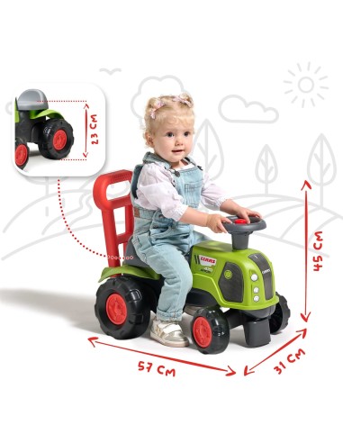 Ride-on Pusher Tractor Claas Arion 470 Falk - Vehicle for Children 1+