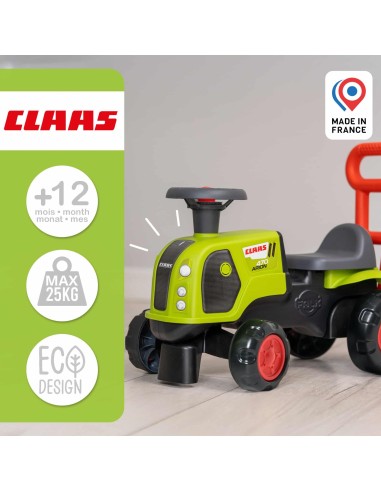 FALK stumdukas-traktoriukas Claas Arion 470 - vaikų transporto priemonė 1+