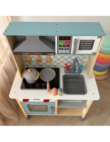 Large Wooden Kitchen for Children TOOKY TOY 10 pcs.