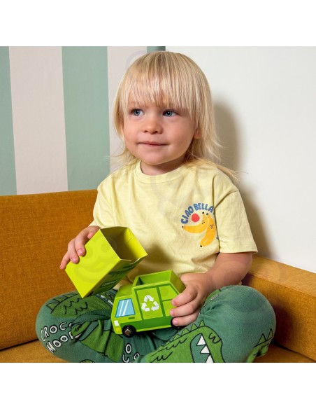TOOKY TOY medinis perdirbimo centras Montessori - žaidimas apie ekologiją