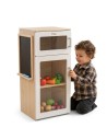 Viga Wooden Refrigerator with Chalkboard - Toy for Children