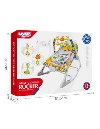 Woopie Baby Vibrating Bouncer - Baby Seat
