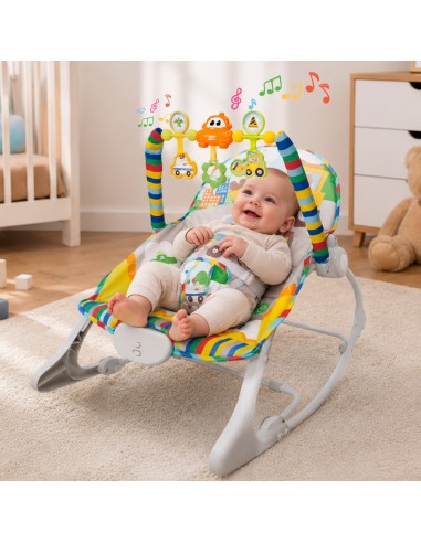 Woopie Baby Leżaczek z wibracjami - Siedzisko dla niemowlaka