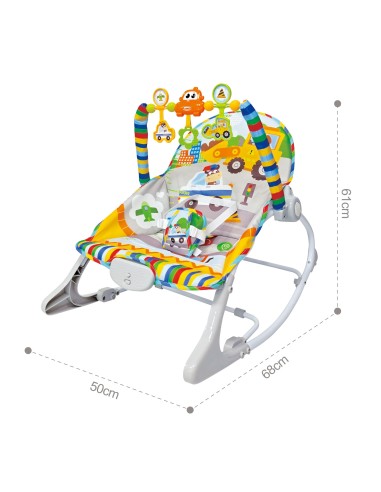 Woopie Baby Vibrating Bouncer - Baby Seat
