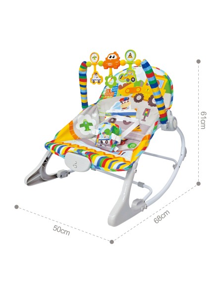 Woopie Baby Vibrating Bouncer - Baby Seat