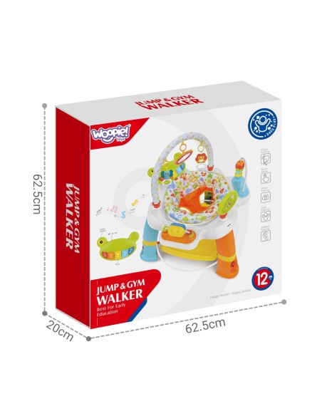 WOOPIE BABY Interaktiver Spring-Sitz und Activity Center für Kinder