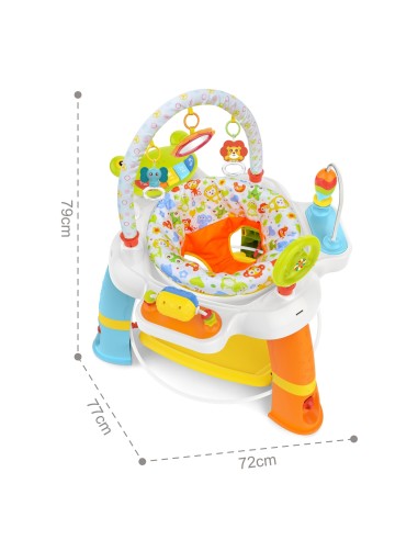 WOOPIE BABY Interaktiver Spring-Sitz und Activity Center für Kinder