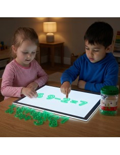 LED Lernziffern transparent für Kinder – Set von Masterkidz 2