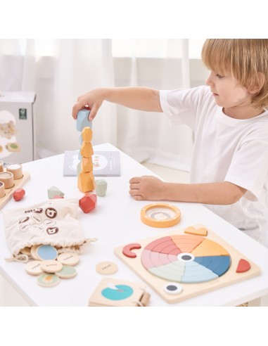 VIGA edukacinių žaislų rinkinys Box vaikams nuo 36 mėn.