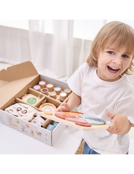 VIGA edukacinių žaislų rinkinys Box vaikams nuo 36 mėn.