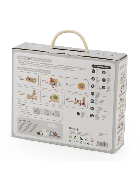 VIGA edukacinių žaislų rinkinys Box vaikams nuo 36 mėn.