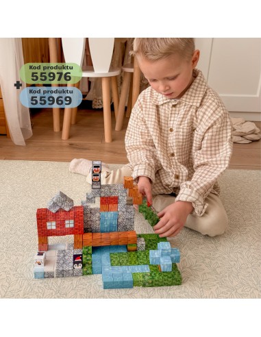 „Woopie Winter World“ magnetinių kaladėlių rinkinys – kūrybingos pramogos