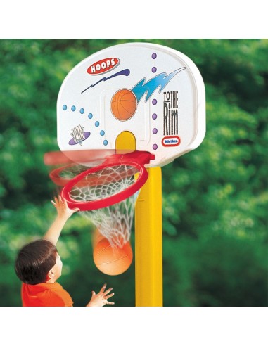 Little Tikes Large Basketball for Kids - Adjustable and Foldable
