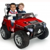 INJUSA Electric Car Monster 24V Two Seats LED