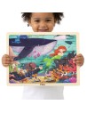 VIGA Holz-Puzzle 24 Teile Geheimnisse des Meeres - Kreatives Spielen
