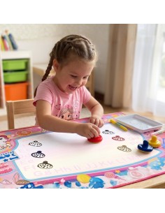 WOOPIE Mata Wodna do Malowania 2w1 XXL 100x70cm Świeci w Ciemności 2