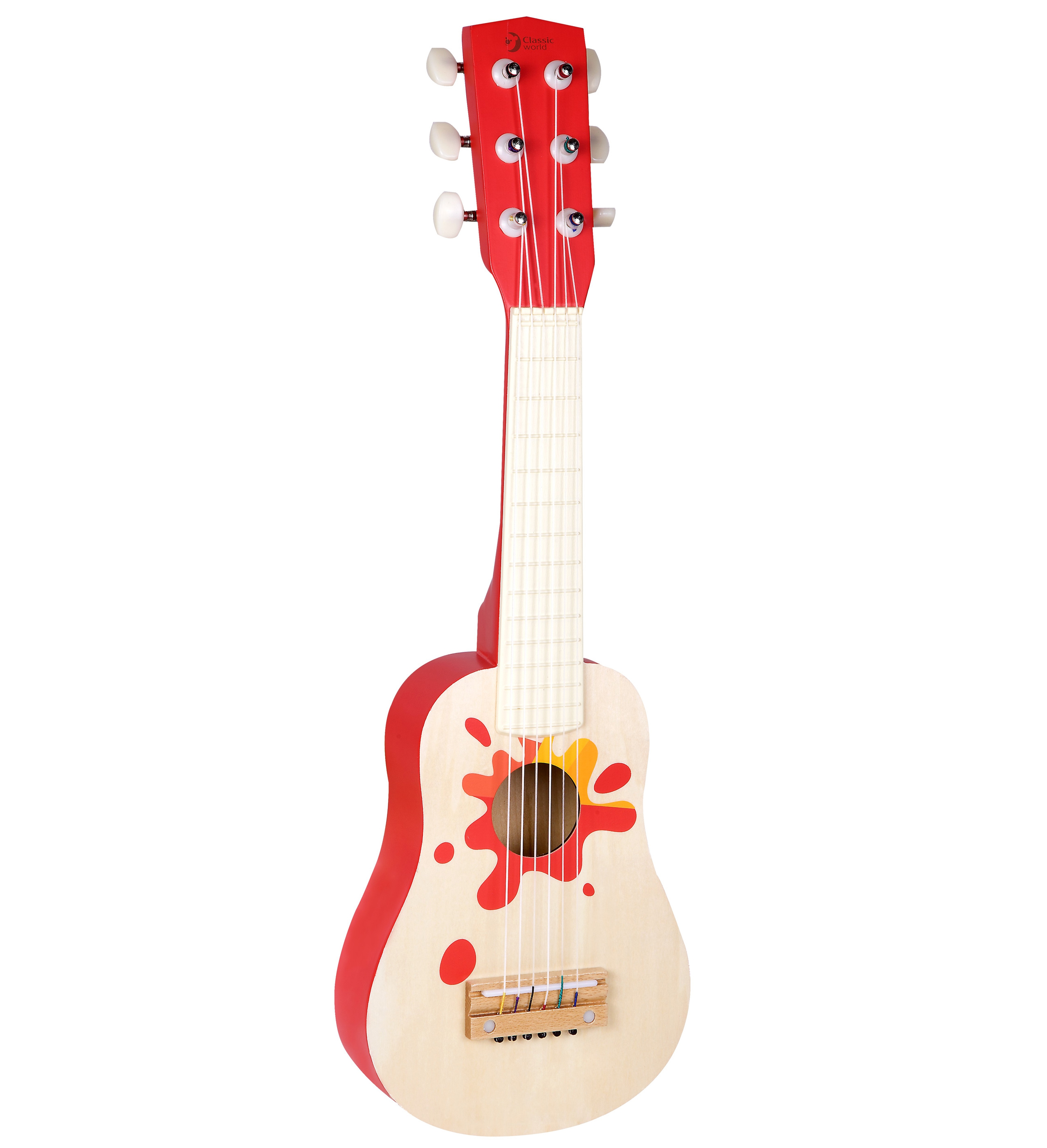 Drewniana gitara dla dzieci akustyczna