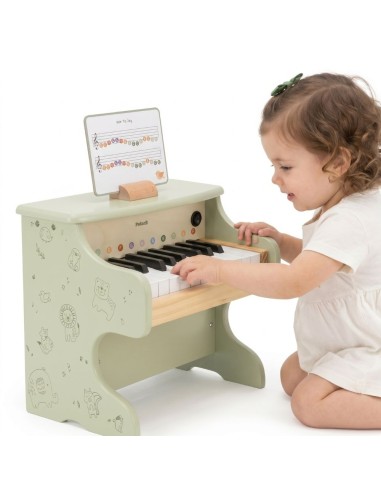 Viga Pianino Zielone - Idealne do Nauki Gry na Instrumencie