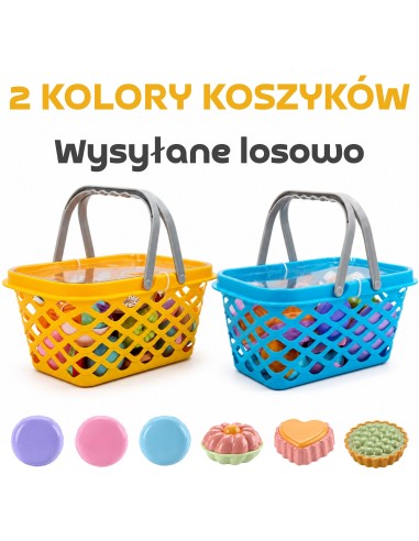 WOOPIE Pirkinių krepšelis su arbatos ir saldumynų rinkiniu 26 el.