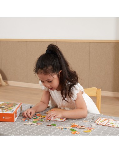Holz-Steckspiel Bauernhof Viga Toys – Korktafel