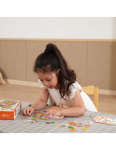 Holz-Steckspiel Bauernhof Viga Toys – Korktafel