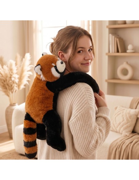 Woopie pliušinis sunkumos panda antistresinis jutiminis sunkumiukas Backbao 65cm