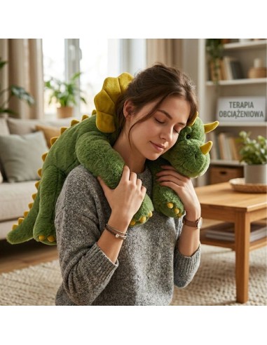 Woopie Pluszak Obciążeniowy Dinozaur Backbao Triceratops 65cm - Hit!