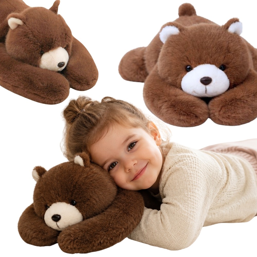 WOOPIE Viktad Nalle Bruno 65cm 1500g – Avstressande Sensorisk Mjukdjur