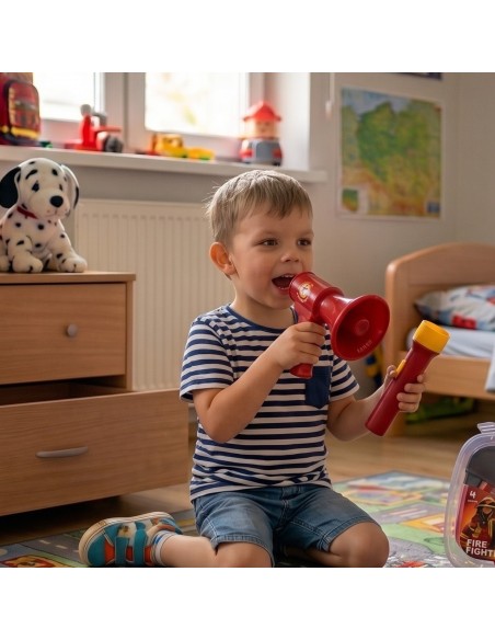 WOOPIE gaisrininko lagaminėlio rinkinys su gesintuvu 7 el. – Vaikų žaislai