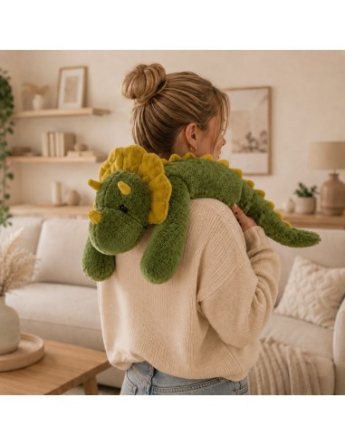 Woopie Belastungs-Plüschtier Dinosaurier Backbao Triceratops 65 cm – Hit!