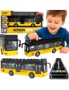 WOOPIE Autobus ze Światłami i Otwieranymi Drzwiami - Zabawka