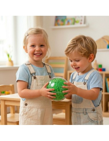 Amaze Ball 3D Maze Sphere Arcade Logic Game 10cm