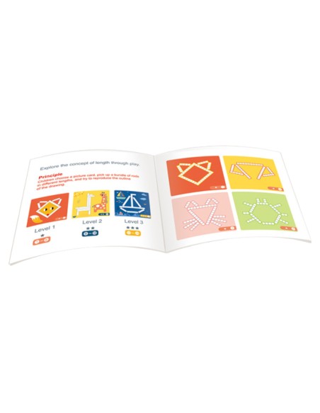 Legespiel Logikspiel Rätsel Magnetbausteine 49-tlg. WOOPIE – Bildung & Spaß