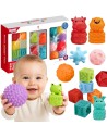 WOOPIE BABY Squeeze Sensory Puzzle 20 pcs - Counting and Sound