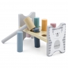 Viga PolarB Wooden Punching Bench with Hammer - Montessori