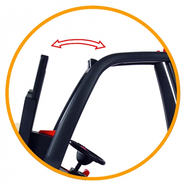 Wózek widłowy na pedały linde forklift