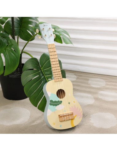 Medinė ukulelė vaikams CLASSIC WORLD mėlyna