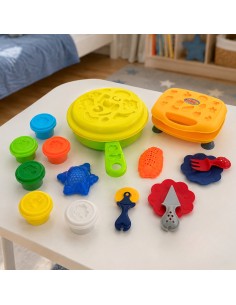 WOOPIE Knete Set Küche Waffelautomat 39-tlg. 2