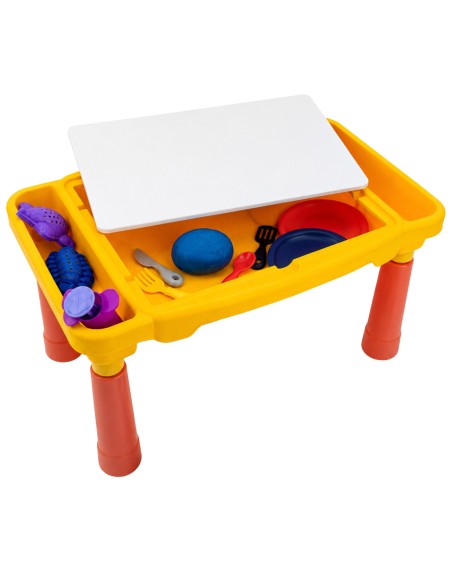 Tisch mit Knetmasse KEYLUCKER – Kreatives Set 40-tlg