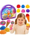 SAND FAIRY Kinetic Sand Set Ice Cream Parlor - Creative Toy
