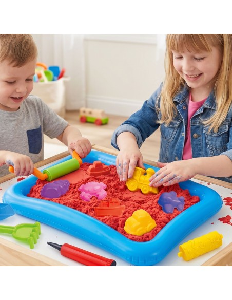 Woopie Sand Spirit Kinetic Sand Set with Pool and Molds