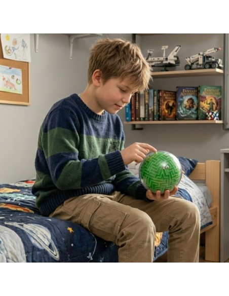 Amaze Ball 3D Maze Sphere Arcade Logic Game 10cm