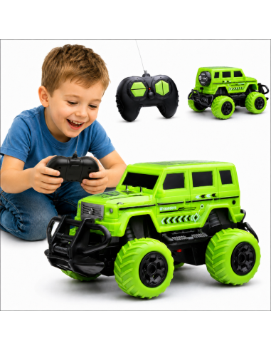 WOOPIE RC džipas „Cross-Country“ su LED – nuotoliniu būdu valdomas automobilis
